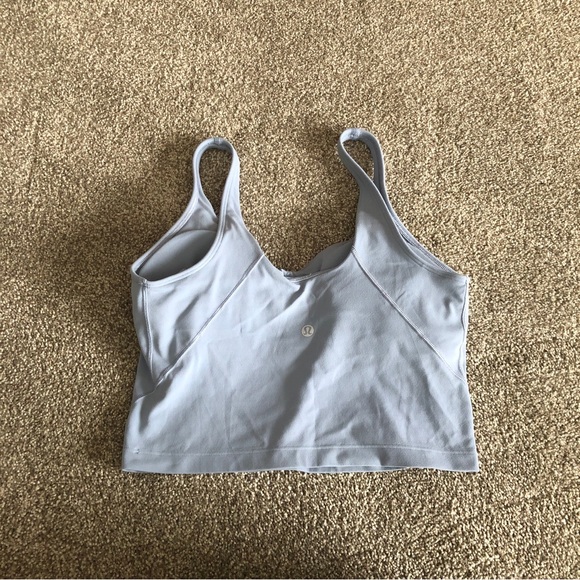 EUC Lululemon Align Tank Size 8 Blue Linen - Picture 7 of 11